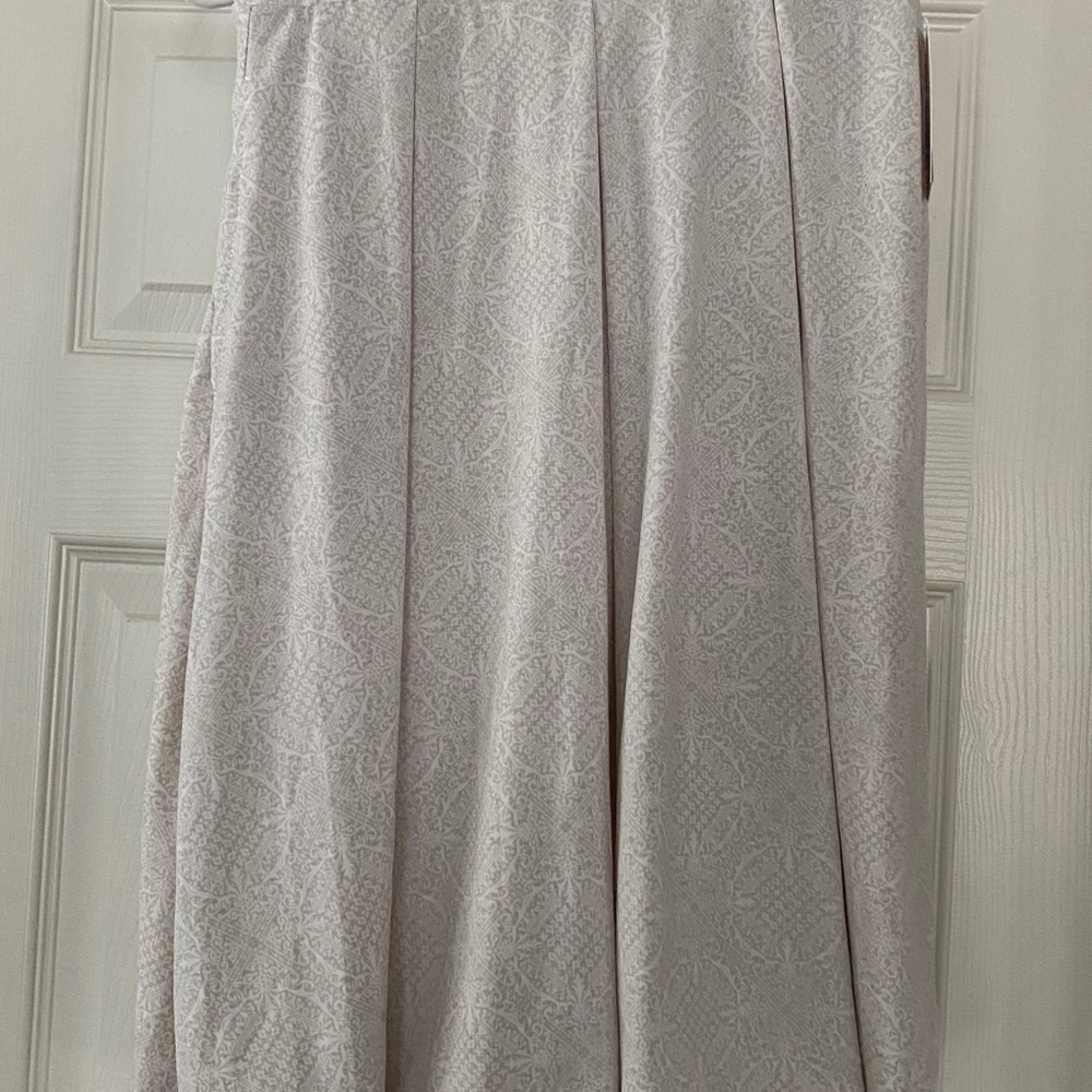 LuLaRoe Madison XS Tan with Lace Design